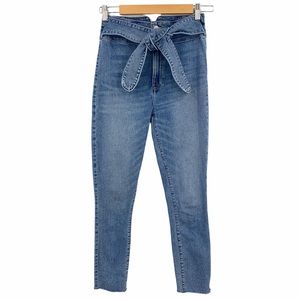 Abercrombie & Fitch Ultra High Rise Super Skinny Ankle Jeans Sz 26/2
